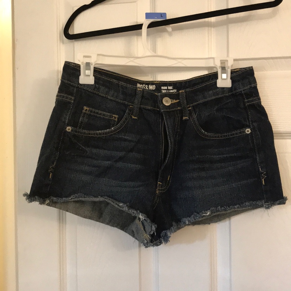 Mossimo Jean high rise shorts